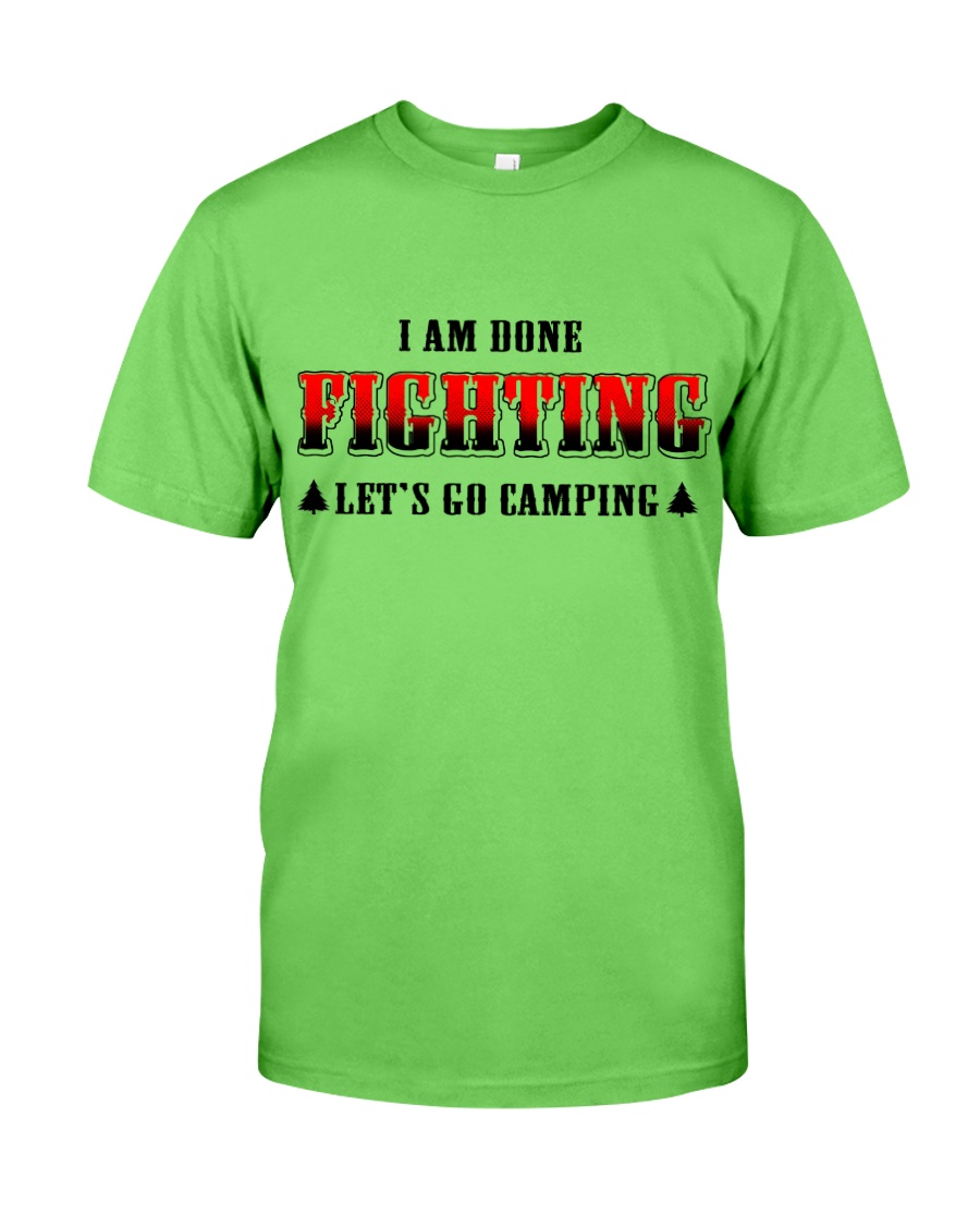 Camping Lets Go Camping Classic T-Shirt