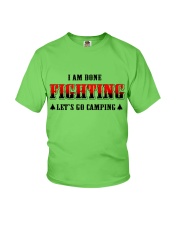 Camping Lets Go Camping Youth T-Shirt thumbnail