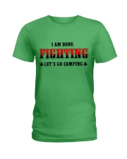 Camping Lets Go Camping Ladies T-Shirt thumbnail