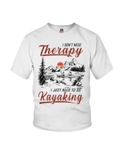 Kayaking - I Don't Need Therapy Youth T-Shirt thumbnail