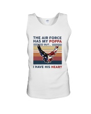 Family The Air Force Has My Poppa Unisex Tank thumbnail