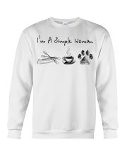 Canoeing - I'm A Simple Woman Crewneck Sweatshirt front
