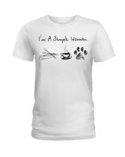 Canoeing - I'm A Simple Woman Ladies T-Shirt thumbnail