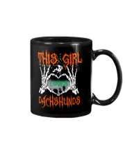 Dachshund - Halloween - This Girl Love Mug tile