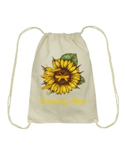 Canoeing - Sunflower Drawstring Bag thumbnail