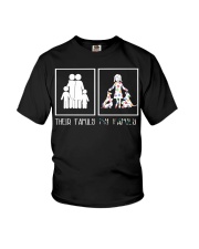 Dachshund - My Family Youth T-Shirt tile