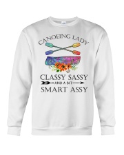 Canoeing - canoeing Lady Crewneck Sweatshirt thumbnail