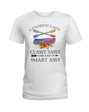 Canoeing - canoeing Lady Ladies T-Shirt thumbnail