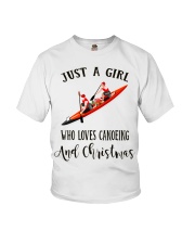 Canoeing - Just A Girl Youth T-Shirt thumbnail
