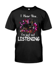 Dachshund - I Hear You Classic T-Shirt front