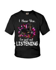 Dachshund - I Hear You Youth T-Shirt tile