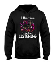 Dachshund - I Hear You Hooded Sweatshirt tile