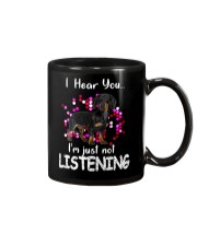 Dachshund - I Hear You Mug tile