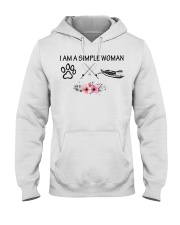 Kayaking - I Am A Simple Woman Hooded Sweatshirt thumbnail