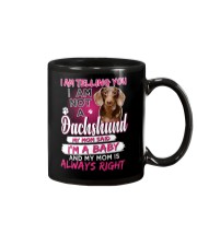 Dachshund - I'm A Baby Mug thumbnail