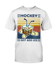Hockey Whiskey Ice Hockey Classic T-Shirt front