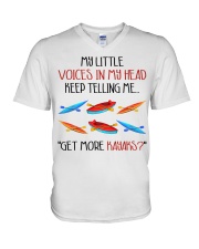 Kayaking - Get More Kayaks V-Neck T-Shirt thumbnail