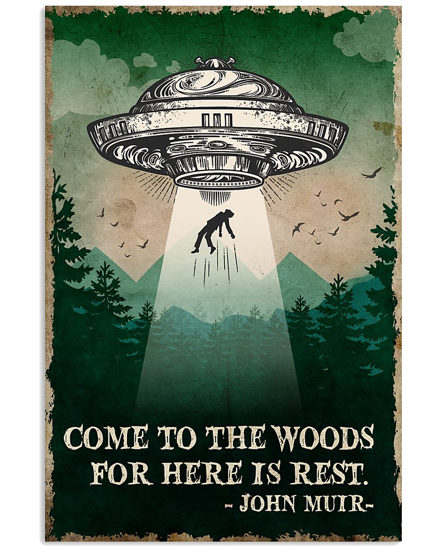 Camping Come To The Woods Poster 11x17 Poster