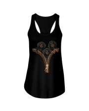 Dachshund Zipper Ladies Flowy Tank thumbnail