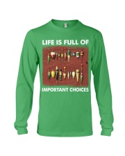 Fishing - Life Is Full Of Important Choices Long Sleeve Tee tile