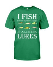 Fishing - I Fish But My Favorite Hobby Is Collecting Lures Premium Fit Mens Tee tile