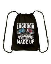 Truckers I Don't Always Fill Out A Logbook Drawstring Bag tile