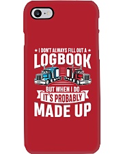 Truckers I Don't Always Fill Out A Logbook Phone Case tile