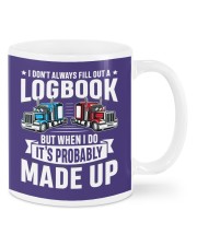 Truckers I Don't Always Fill Out A Logbook Mugs tile