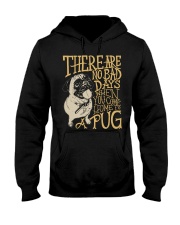 No Bad Day With Pug TT99 Hooded Sweatshirt thumbnail