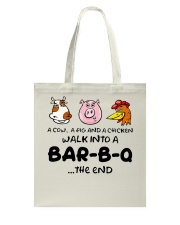 Walk into a Bar-B-Q VD14 Tote Bag thumbnail
