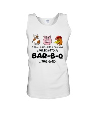 Walk into a Bar-B-Q VD14 Unisex Tank thumbnail