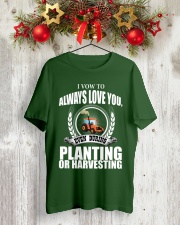 I VOW TO ALWAYS LOVE YOU VA95 Classic T-Shirt lifestyle-holiday-crewneck-front-2