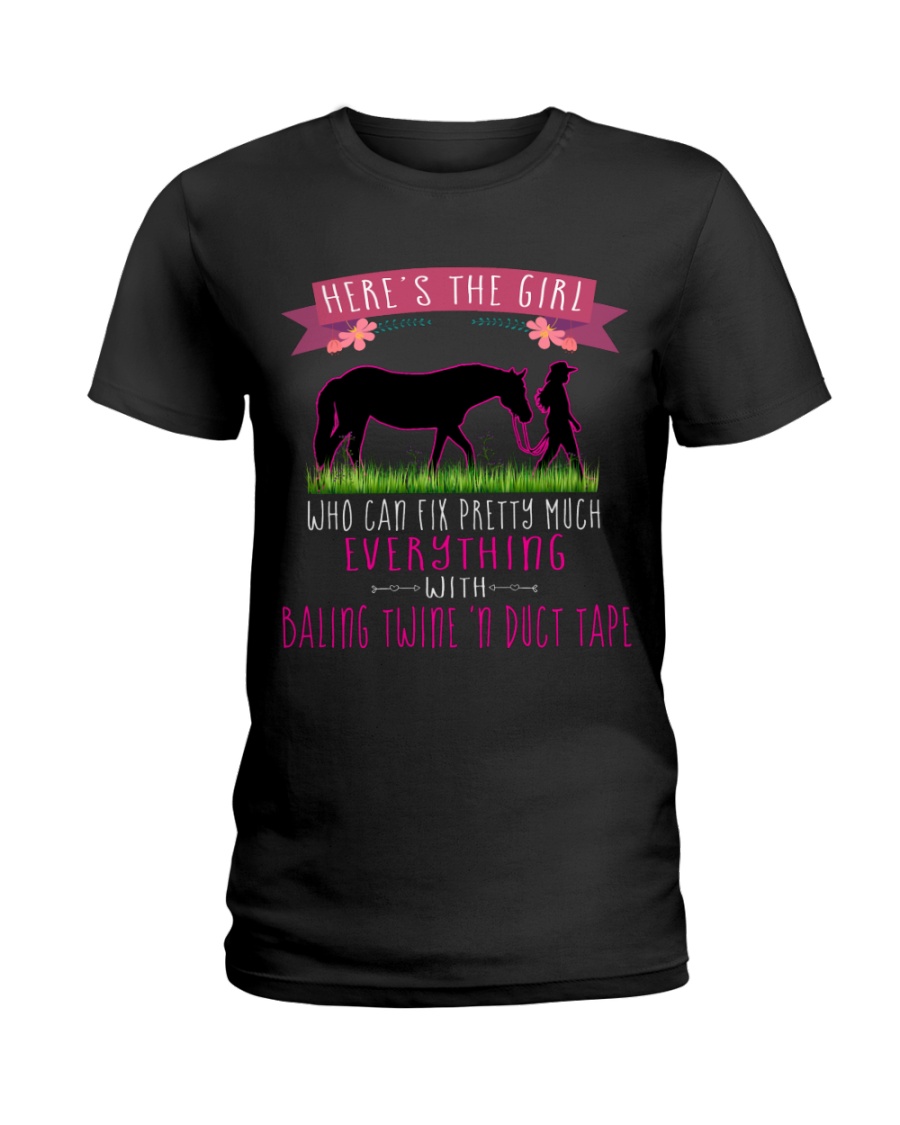 The Girl Can Fix Everything DT11 Ladies T-Shirt