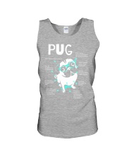Anatomy Of A Pug TT99 Unisex Tank thumbnail