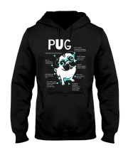 Anatomy Of A Pug TT99 Hooded Sweatshirt thumbnail