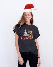 Is this jolly enough German Shepherd VD14 Classic T-Shirt lifestyle-holiday-crewneck-front-1