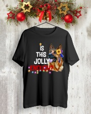 Is this jolly enough German Shepherd VD14 Classic T-Shirt lifestyle-holiday-crewneck-front-2