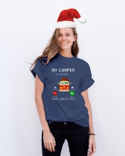 My Camper is Calling VD14 Classic T-Shirt lifestyle-holiday-crewneck-front-1