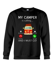 My Camper is Calling VD14 Crewneck Sweatshirt thumbnail
