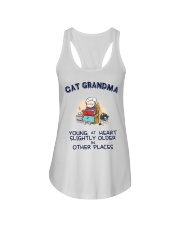 Cat Grandma Young At Heart NT29 Ladies Flowy Tank thumbnail