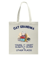 Cat Grandma Young At Heart NT29 Tote Bag thumbnail