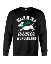 Walking In A Wiener Wonderland HN57 Crewneck Sweatshirt thumbnail