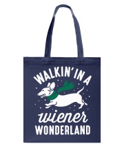 Walking In A Wiener Wonderland HN57 Tote Bag thumbnail