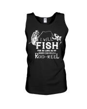 I Will Fish For As Long As I Can AY81 Unisex Tank thumbnail