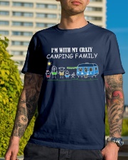I'm With My Crazy Camping Family VD14 Classic T-Shirt lifestyle-mens-crewneck-front-8