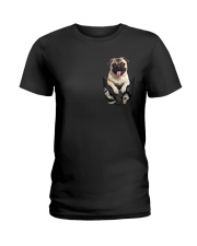 Pug Pocket TM99 Ladies T-Shirt thumbnail