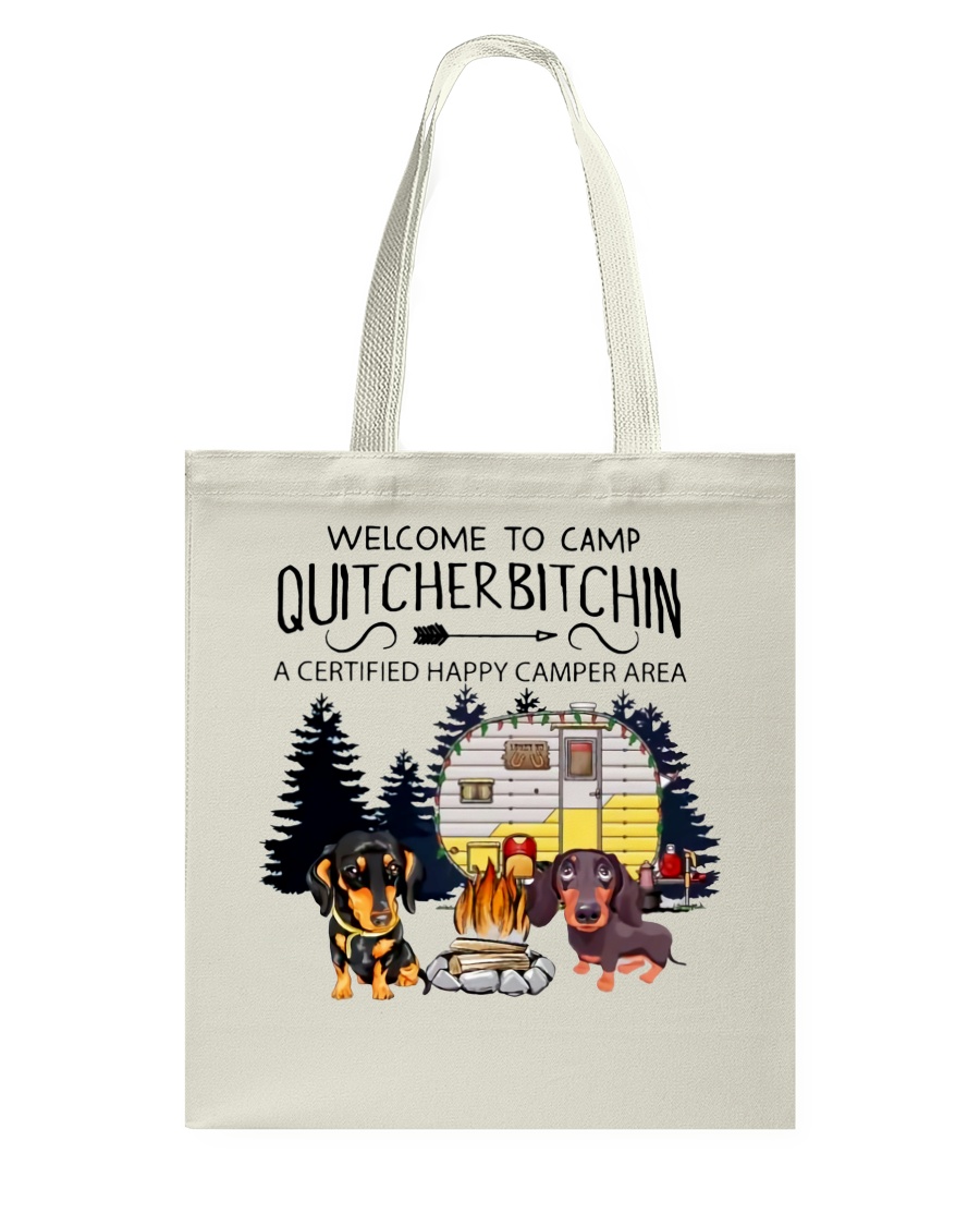 Welcome to Camp Quitcherbitchin VD14 Tote Bag