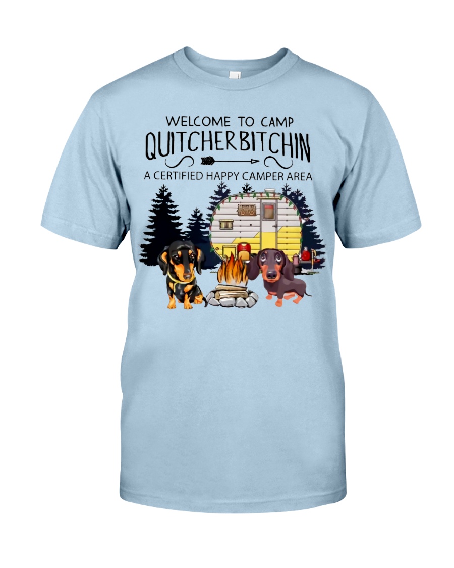 Welcome to Camp Quitcherbitchin VD14 Classic T-Shirt
