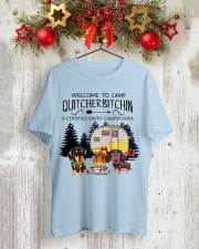 Welcome to Camp Quitcherbitchin VD14 Classic T-Shirt lifestyle-holiday-crewneck-front-2
