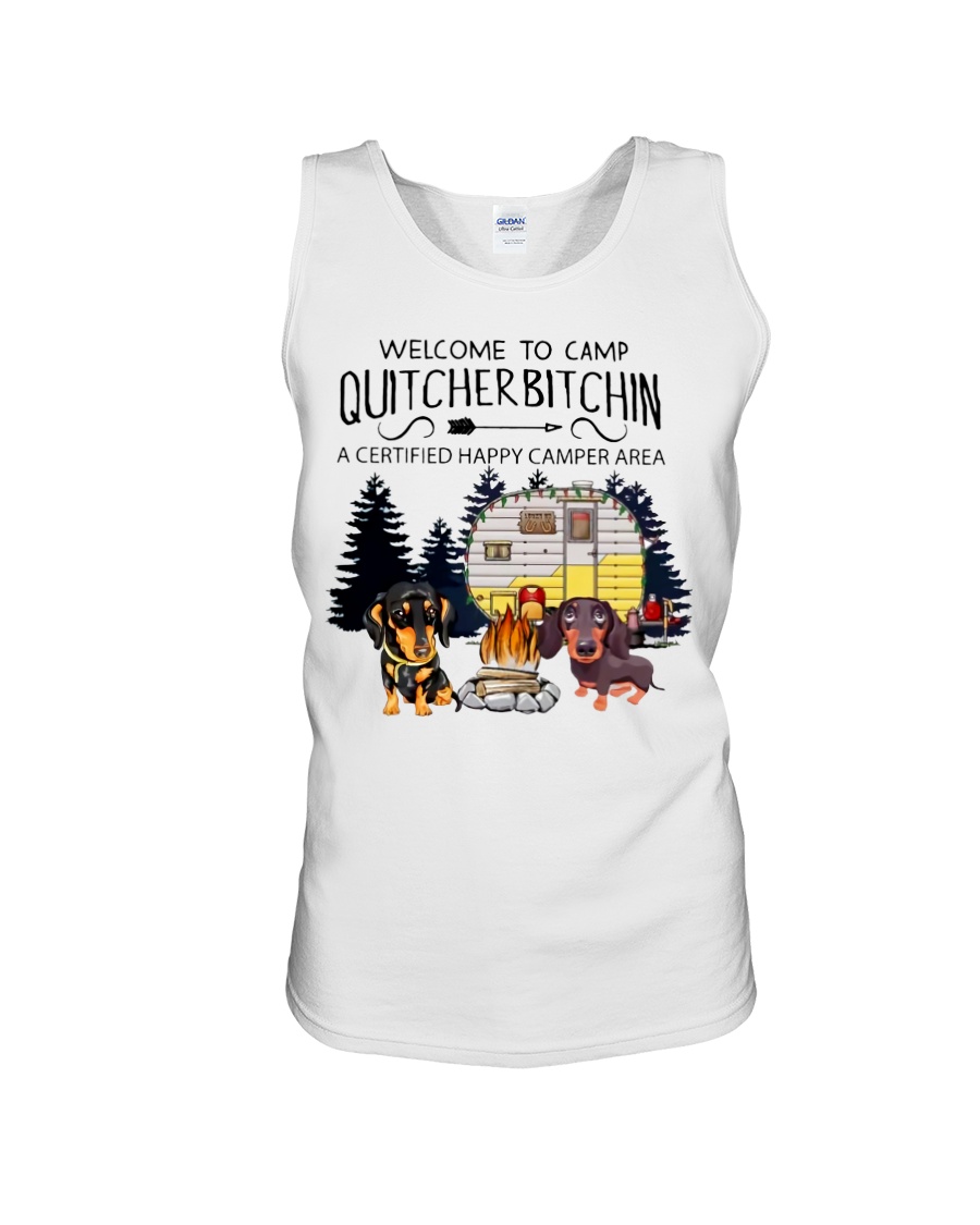 Welcome to Camp Quitcherbitchin VD14 Unisex Tank